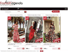 Tablet Screenshot of fashionagenda.ro